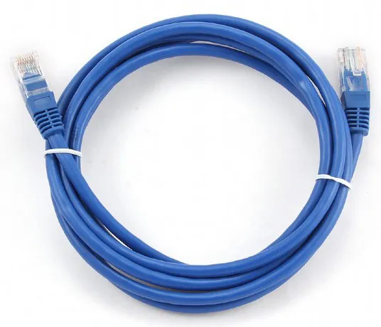 Патч корд UTP 5e-Cat 2 m Cablexpert PP12-2M/B синий