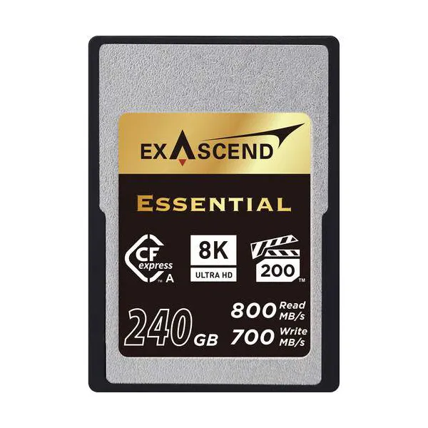 Карта памяти CFexpress Type A 240Gb Exascend Essential EXPC3EA240GB