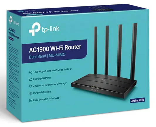 Маршрутизатор TP-Link Archer C80(RU)