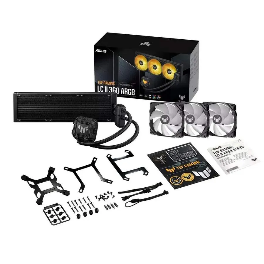 Водяное охлаждение ASUS TUF GAMING LC II 360 ARGB