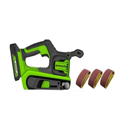 Ленточная шлифовальная машина Greenworks G24BS 24 V