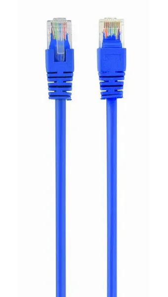 Патч корд UTP 5e-Cat 0.25 m Cablexpert PP12-0.25M/B синий
