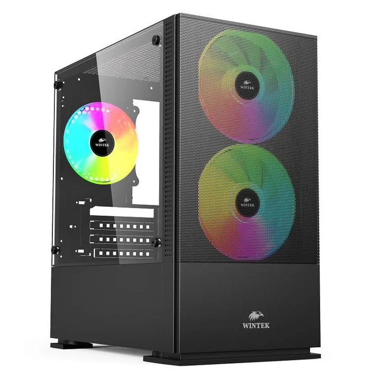 Корпус для ПК Wintek Shadow 701-B TG черный