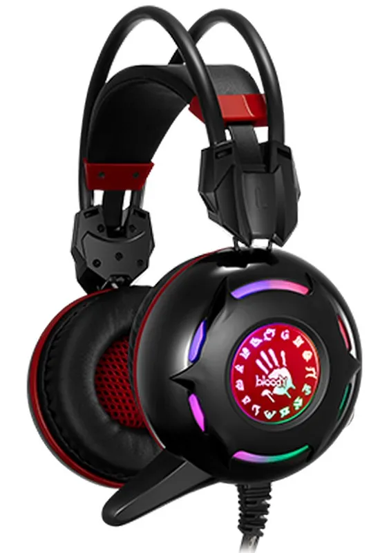Гарнитура Bloody G300 Black+Red