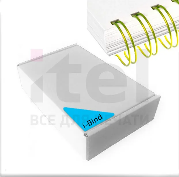 Перепл. пружина металл 3:1 A4 size 5/16" (7,9мм/50) желтые (100шт в пачке) QP
