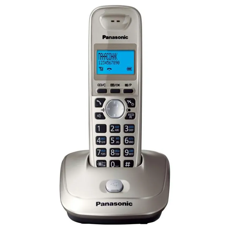 Радиотелефон PANASONIC KX-TG2511 (RUN) Платиновый