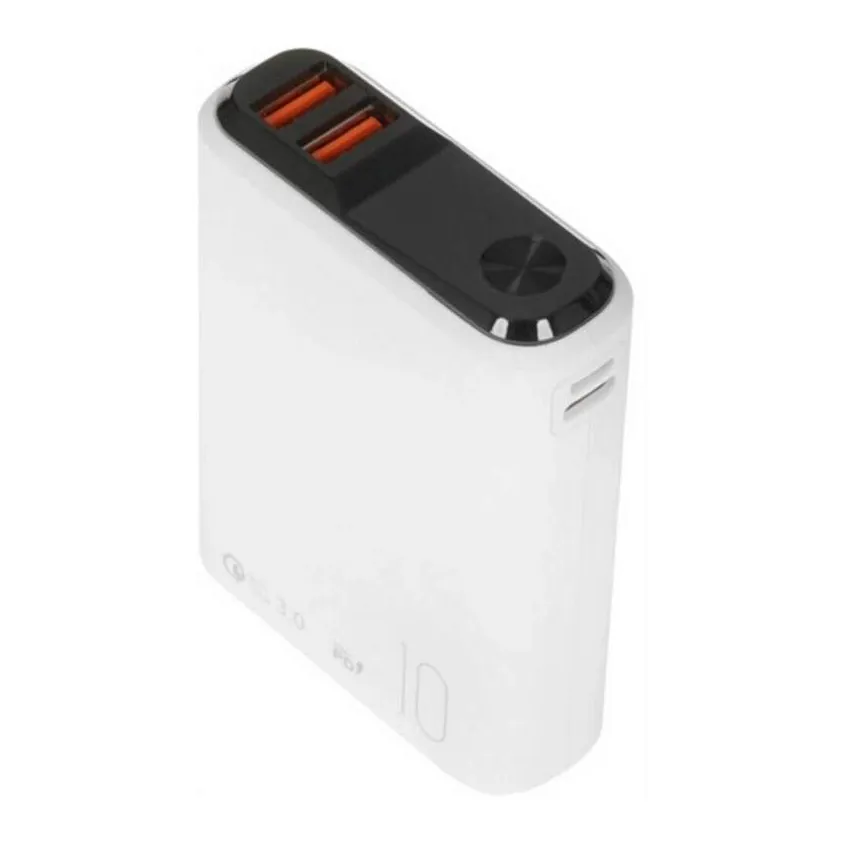 Зарядное устройство Power bank Olmio QS-10 10000mAh белый