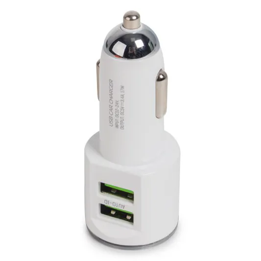 Автомобильное зарядное устройство LDNIO DL-C29 2*USB Lightning Белый