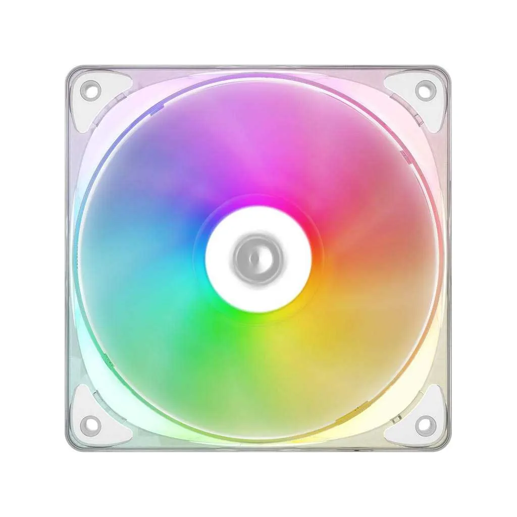 Кулер для корпуса ID-Cooling CRYSTAL 120 WHITE
