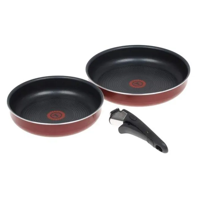 Набор ск.22/26 TEFAL INGENIO Red 5 с ручкой 4175810