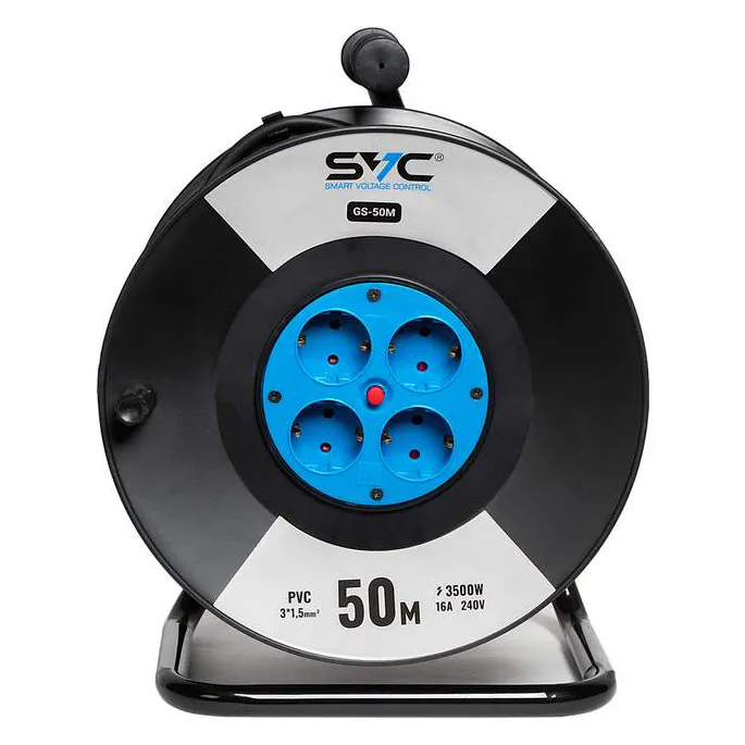 Удлинитель на катушке SVC GS-50M 50м