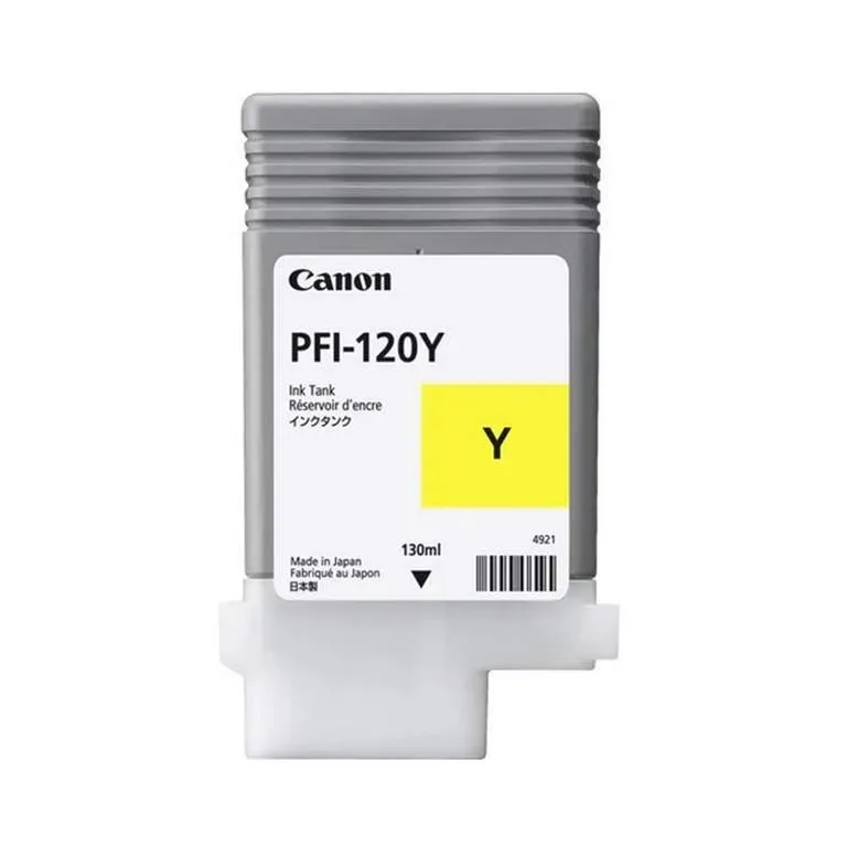 Чернила пигментные Canon Pigment Ink Tank PFI-120 YELLOW 2888C001AA