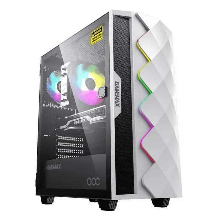 Корпус для ПК GameMax Diamond COC White