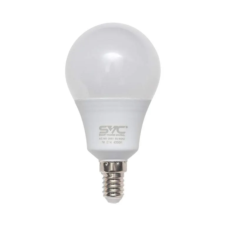 LED Лампа SVC LED G45-7W-E14-4200K