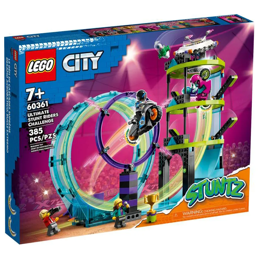 Конструктор LEGO City Главное каскадерское испытание 60361