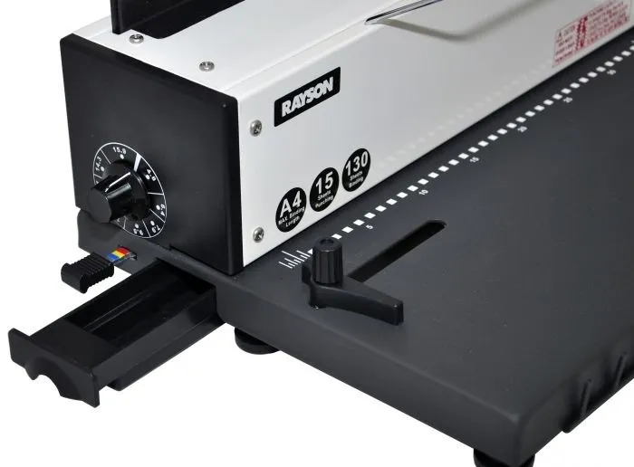 Переплетная машина RAYSON TD-1500 [металл 3:1 15/120листов.]
