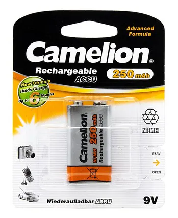 Аккумулятор CAMELION NH-9V250BP1