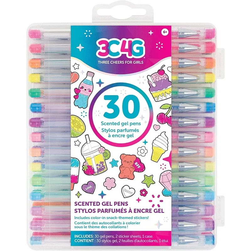 Make It Real 3C4G 30 pc Scented Gel Pens