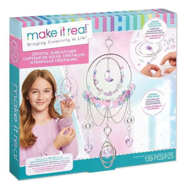 Набор для творчества Make It Real Ловец снов Crystal Sun Catcher 1420mr