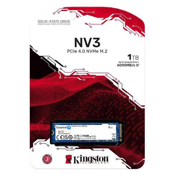 SSD накопитель 1Tb Kingston NV3 SNV3S/1000G