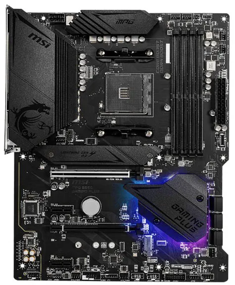 Материнская плата MSI MPG B550 GAMING PLUS