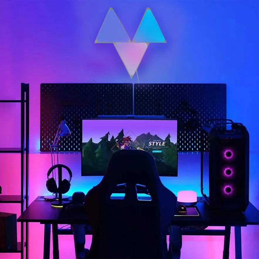 Smart lighting Expansion Pack Nanoleaf Shapes, Triangles, (NL47-0001TW-3PK), White, 3 Pack
