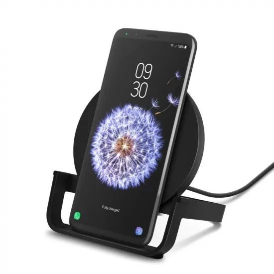 Беспроводное зарядное устройство Belkin Stand Wireless Charging Qi, 10W, black