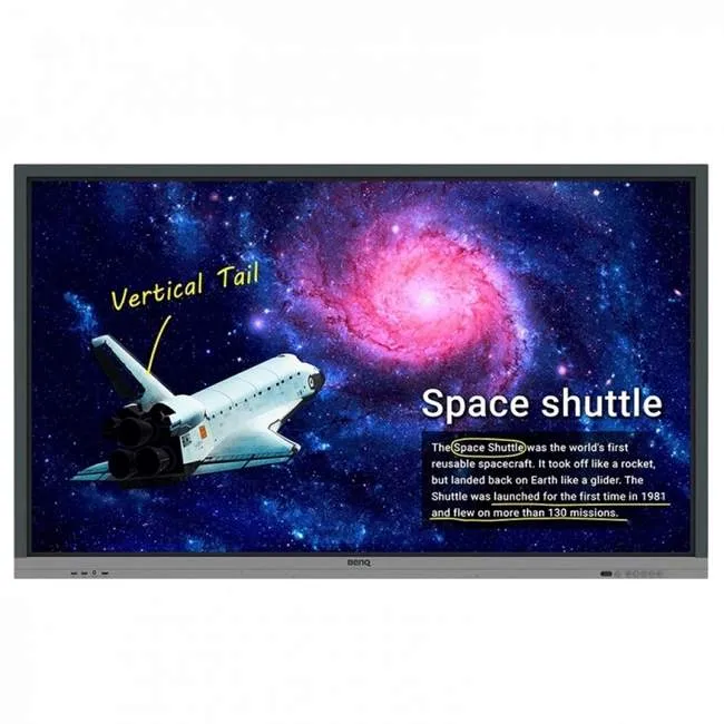 Интерактивная панель LCD 65''  IN INTERACTIVE FLAT PANEL RE6501 BLACK