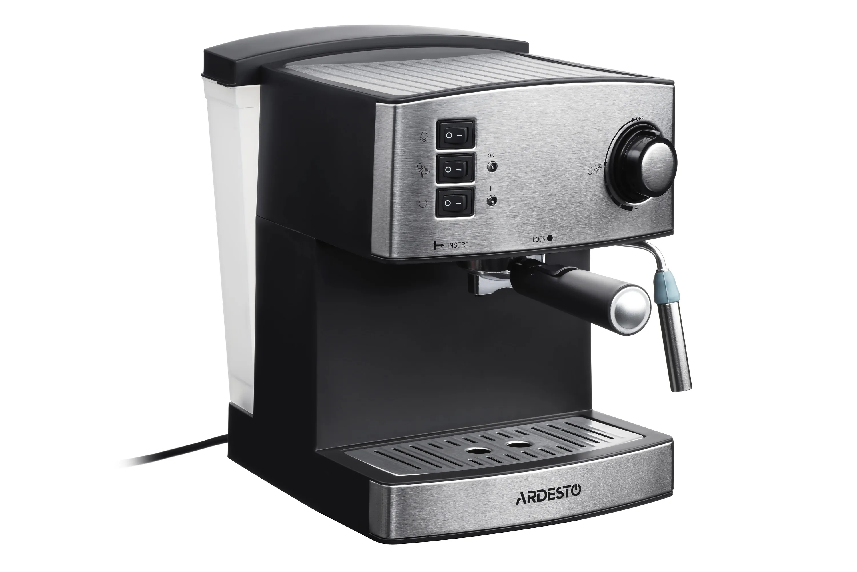 Рожковая кофеварка Ardesto YCM-E1600 - 1.6 л