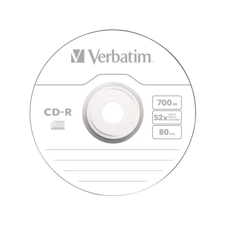 Диск CD-R Verbatim (43432) 700MB 25штук