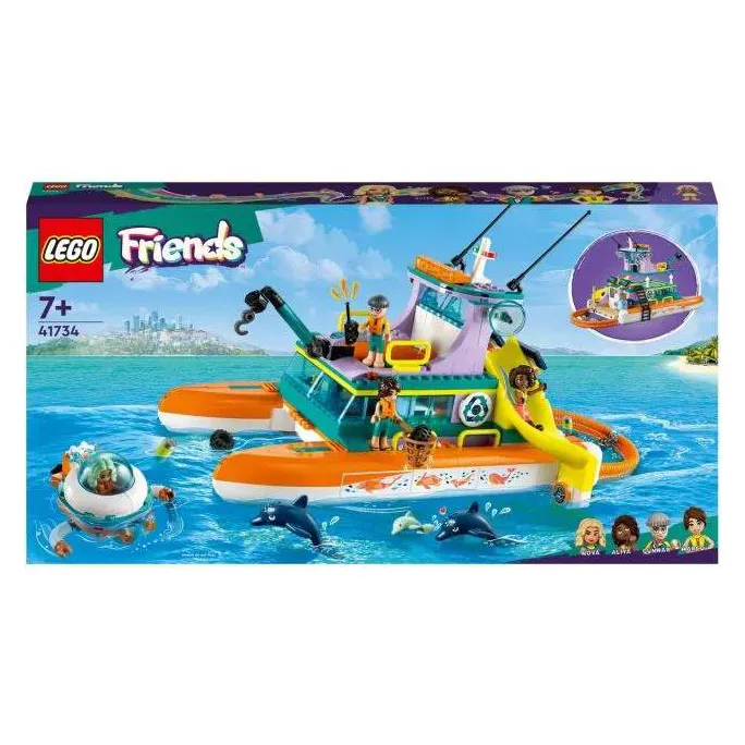 Конструктор LEGO Friends Лодка морской спасательной бригады 41734