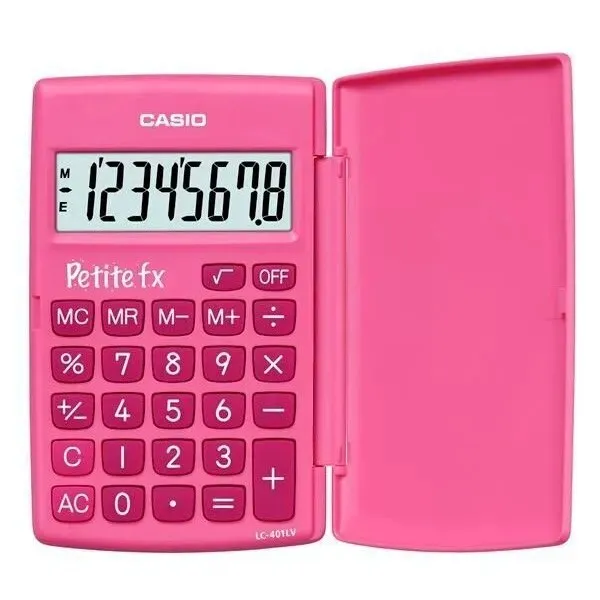Калькулятор карманный CASIO LC-401LV-PK-W-A-EP