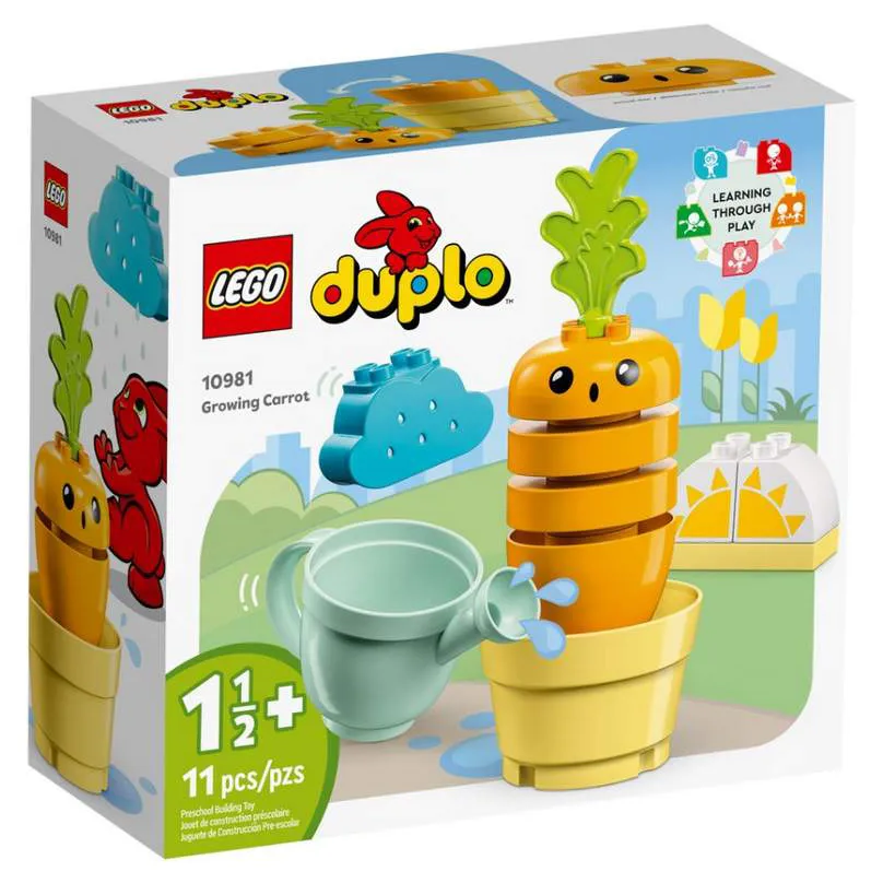 Конструктор LEGO DUPLO My First Выращиваем морковку 10981