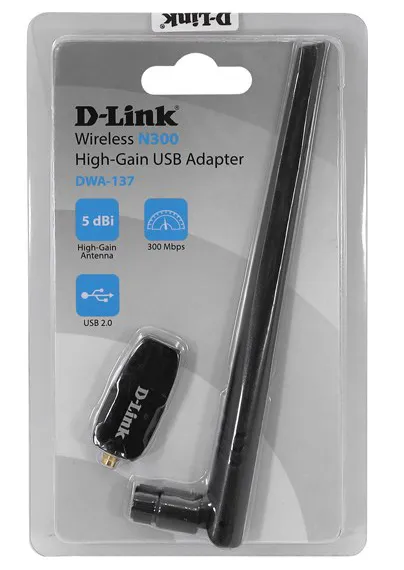 Сетевой адаптер D-Link DWA-137/C1A
