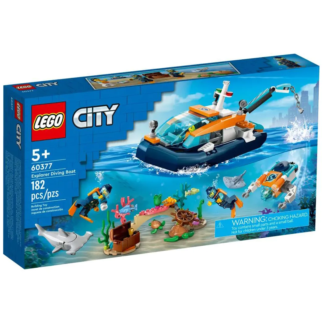 Конструктор LEGO City Исследовательская подлодка 60377