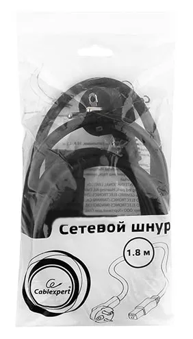 Кабель питания, Cablexpert PC-186-C19, 1.8м