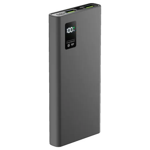 Зарядное устройство Power bank Olmio QR-10 10000mAh серый