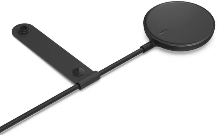 Беспроводное зарядное устройство Belkin Magnetic Portable iPhone Wireless Charger без ЗУ Black