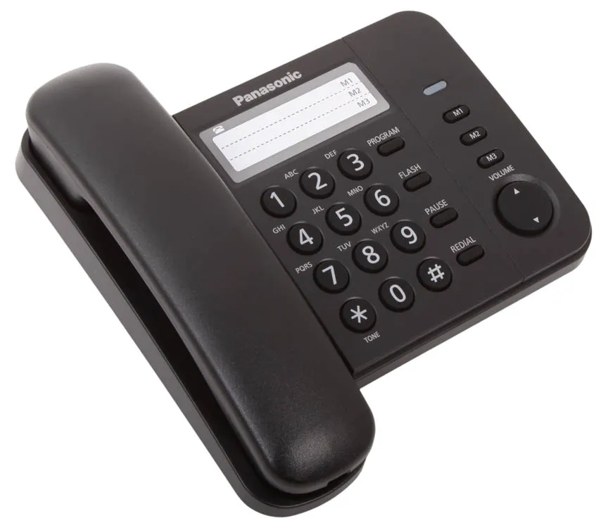 Телефон Panasonic KX-TS2352RUB Black