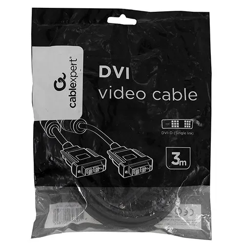 Кабель SVGA, Cablexpert, CC-DVIL-BK-10, 3.0м