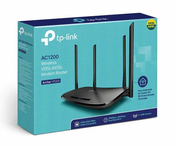 Модем беспроводной AC1200 Tp-Link Archer VR300