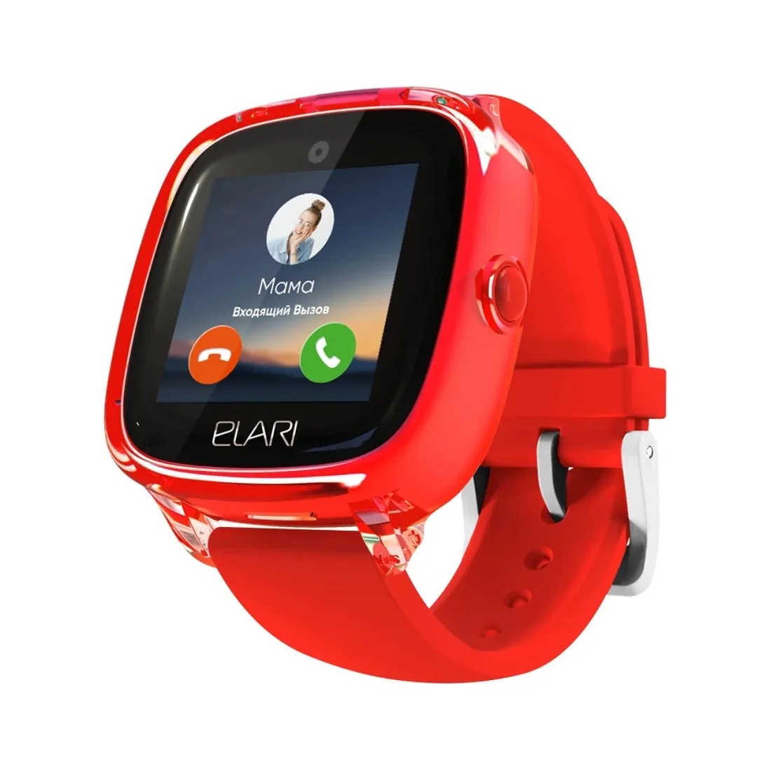 Смарт-часы Elari KidPhone 4G Fresh Красный