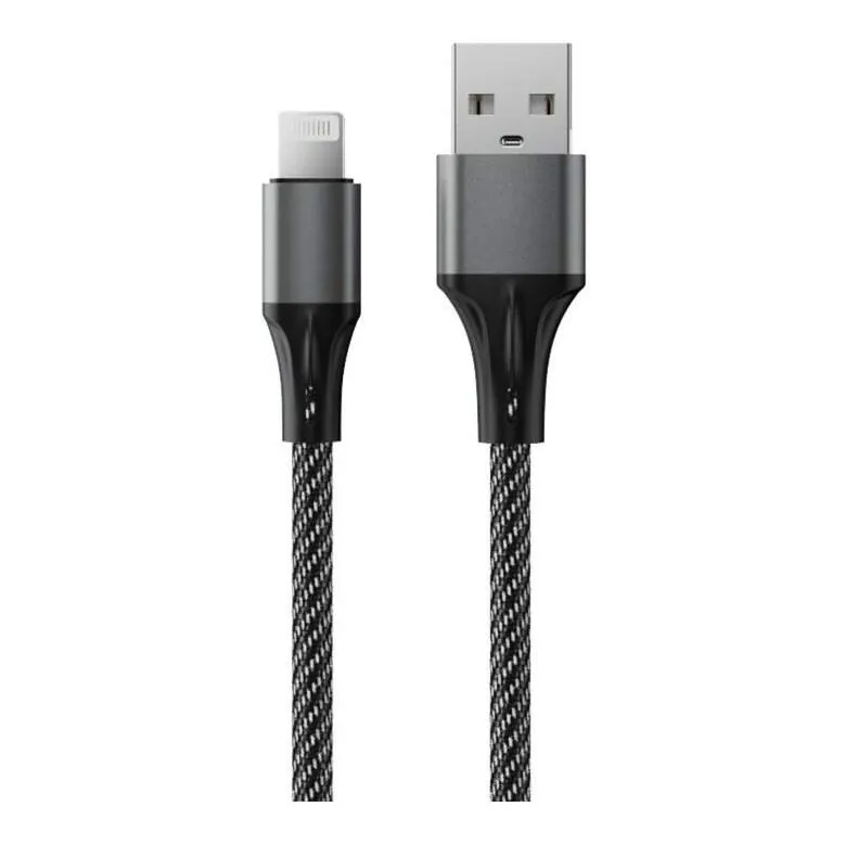 Кабель Accesstyle AL24-F100M Black-Gray