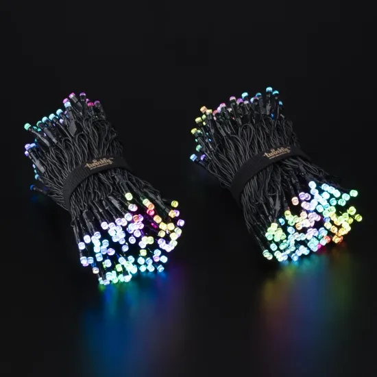 Гирлянда Twinkly Strings 400 RGB, Gen II, IP44б length 32m, black wire