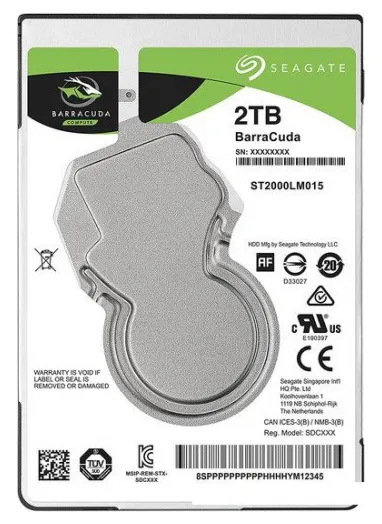 Жесткий диск 2Tb Seagate Barracuda ST2000LM015