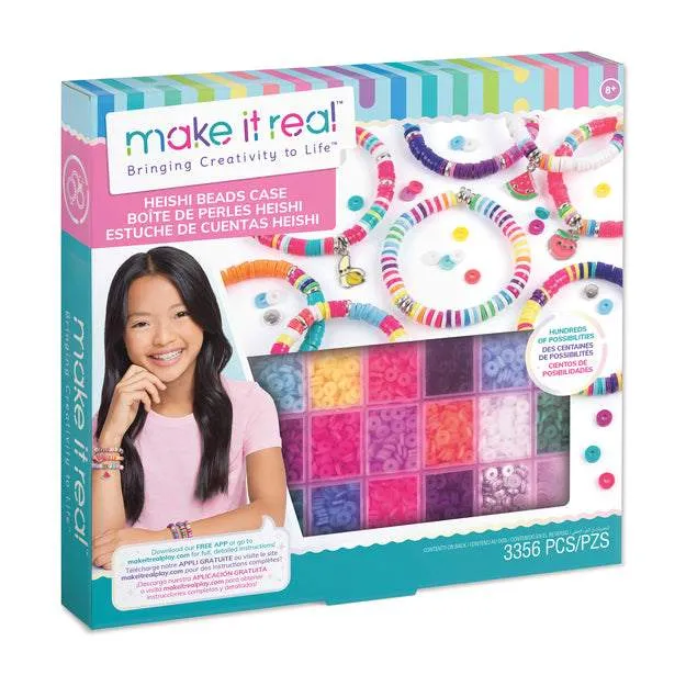 Набор для творчества Make It Real Создание браслетов Heishi Beads Kit 1741mr