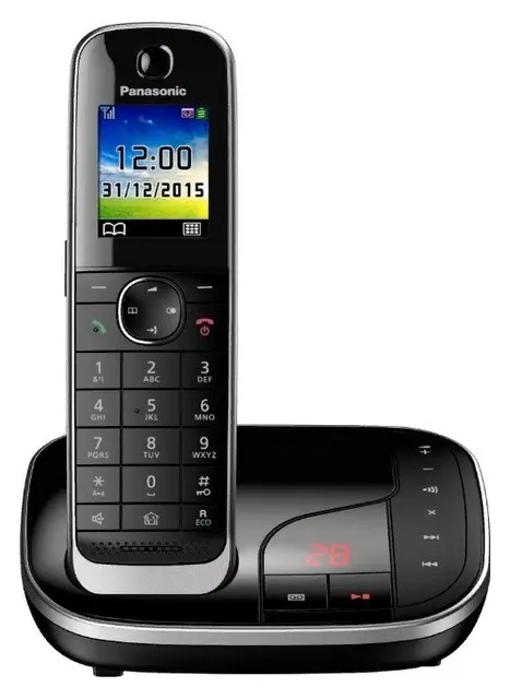 Радиотелефон Panasonic KX-TGJ320RUB Black-silver