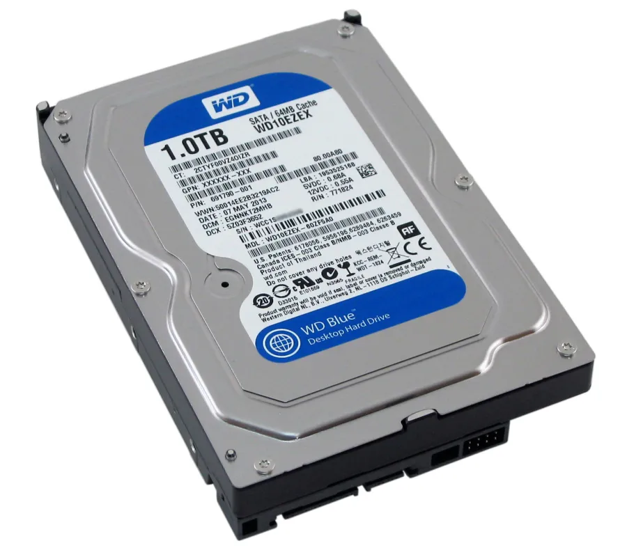 Жесткий диск 1TB WD Blue WD10EZEX