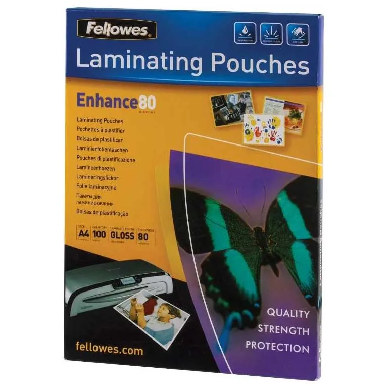Пленка для ламинирования  А4 Fellowes 80мкм 100 шт.