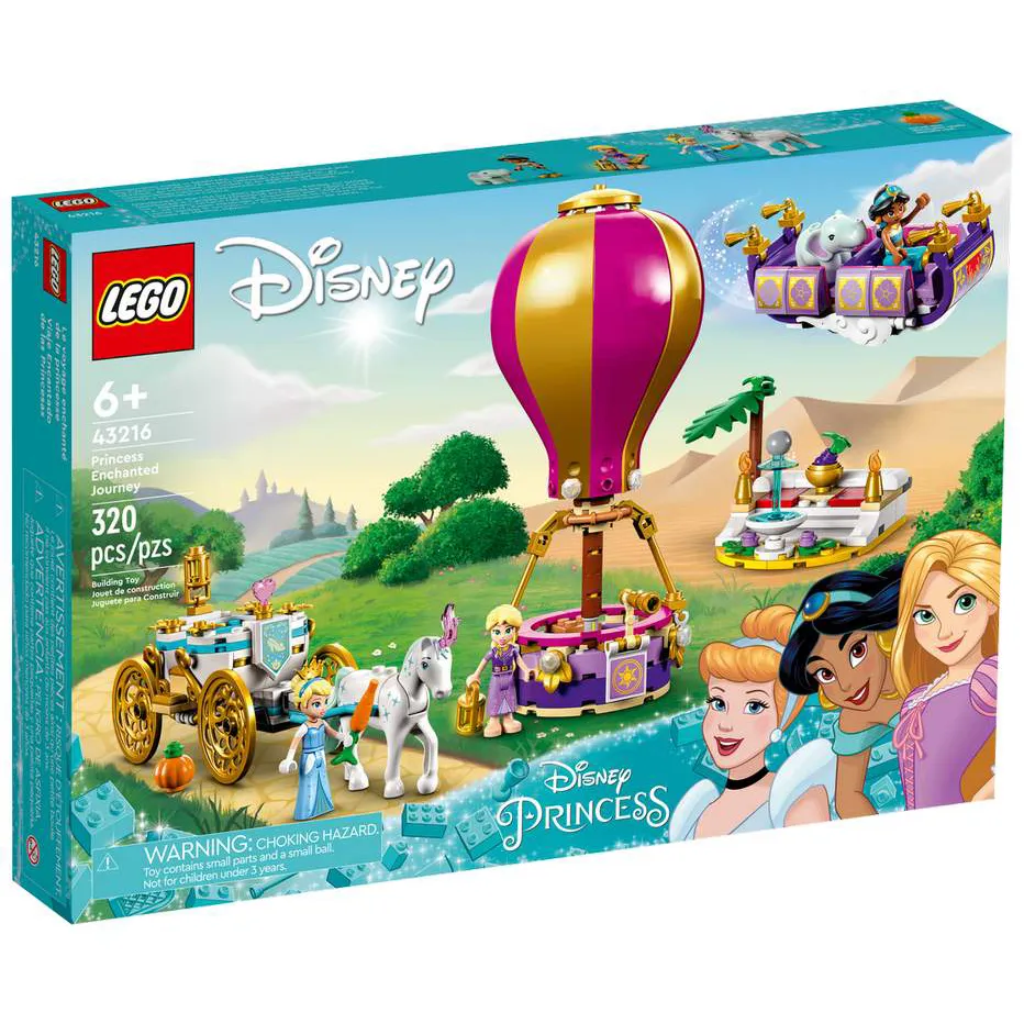Конструктор LEGO Disney Princess Очарованное путешествие принцессы 43216